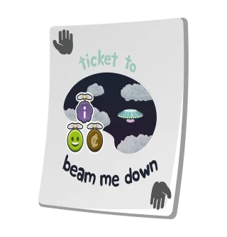 Note Ticket Poster Stickdatei – Musik