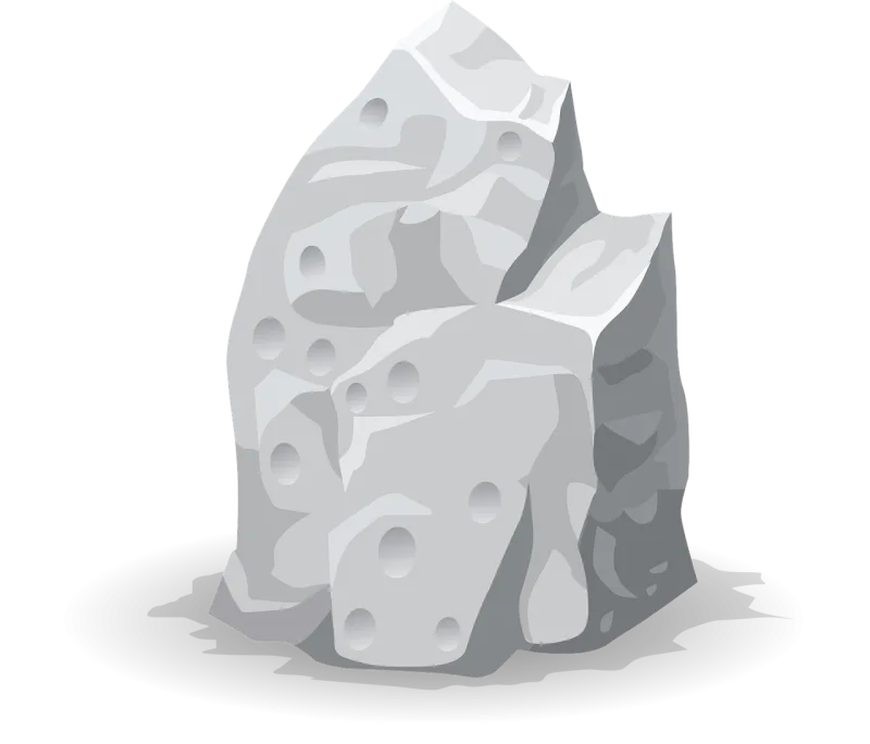 Stone Rock Nature Stickdatei – Natur