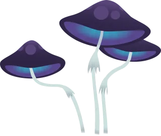 Mushroom Cap Fungi Stickdatei