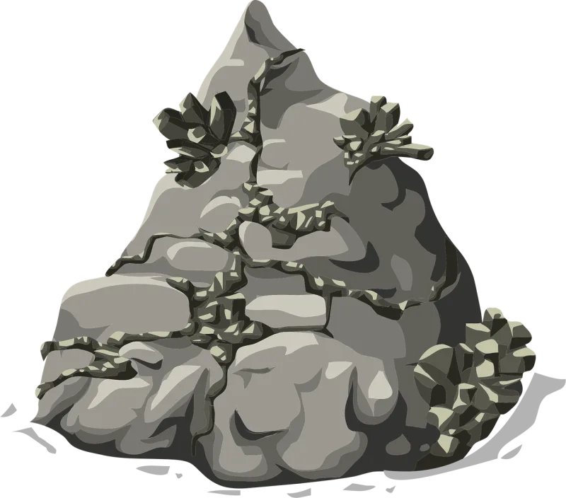 Rocks Mountain Nature Stickdatei – Natur