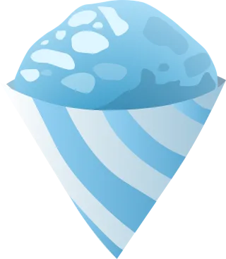 Ice cream Cone Blue Stickdatei – Essen & Trinken