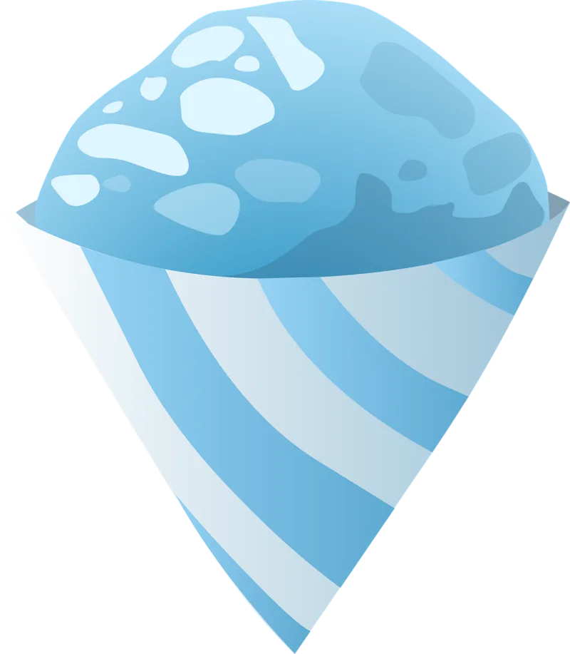 Ice cream Cone Blue Stickdatei – Essen & Trinken