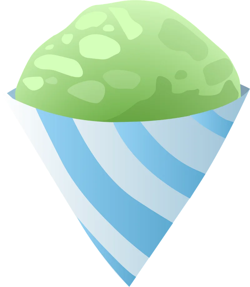 Ice cream Cones Green Stickdatei – Kinder