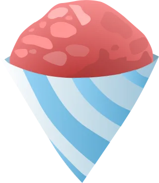 Ice cream Cone Pink Stickdatei