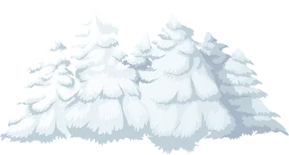 Trees Snow Snowfall Stickdatei