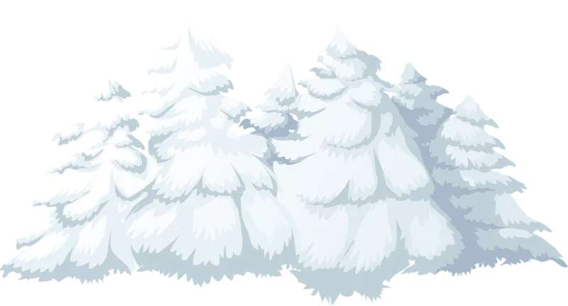 Trees Snow Snowfall Stickdatei – Weihnachten