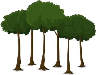 Tree Trunk Nature Stickdatei – Natur