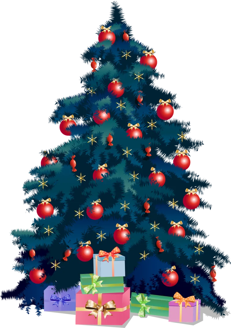 Christmas tree Presents Christmas Stickdatei – Weihnachten