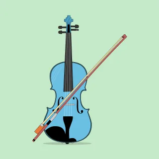 Viola Violin Cello Stickdatei