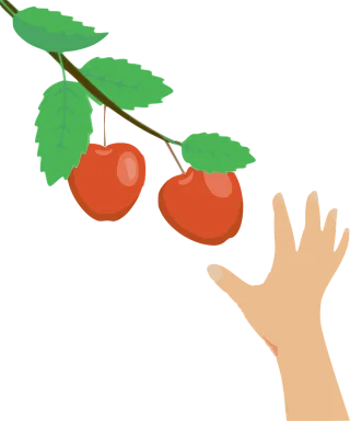 Apples Branch Hand Stickdatei