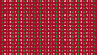Snowflake Christmas tree Pattern Stickdatei