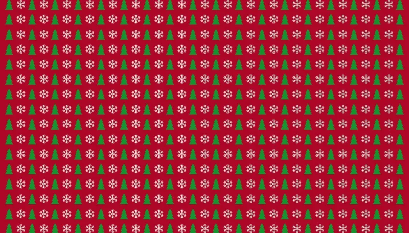 Snowflake Christmas tree Pattern Stickdatei – Weihnachten