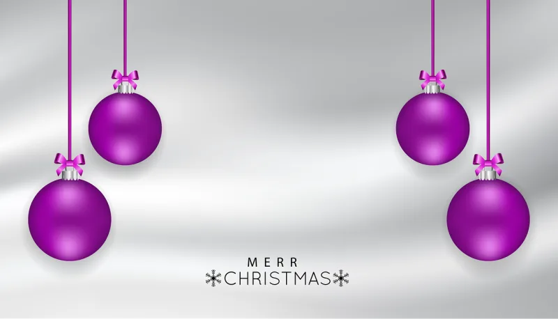 Christmas Baubles Background Stickdatei – Weihnachten