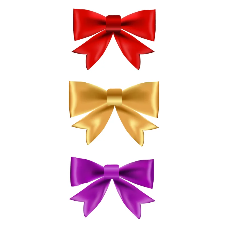 Ribbons Decoration Gift Stickdatei – Weihnachten