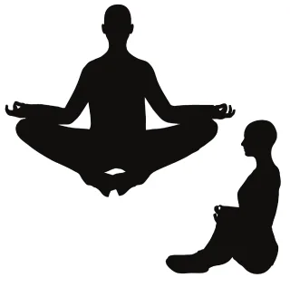 Peacefulness Yoga Pose Stickdatei