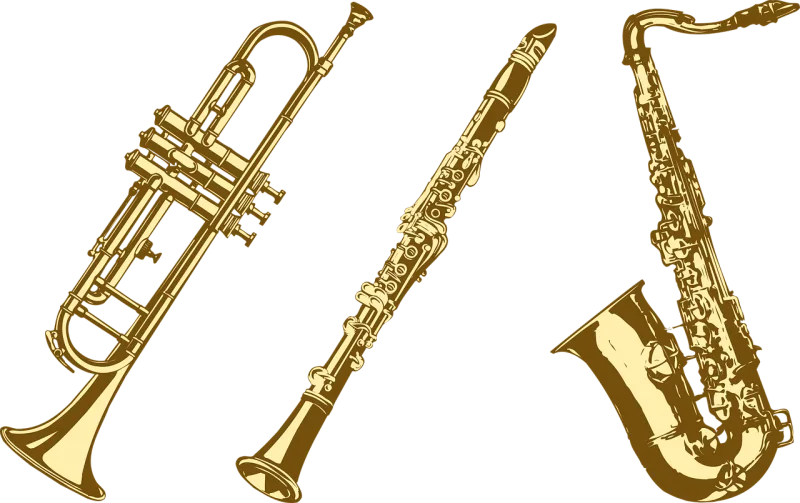 Tools Musical instruments Wind instruments Stickdatei – Musik