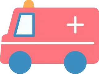 Ambulance Medical Icon Stickdatei