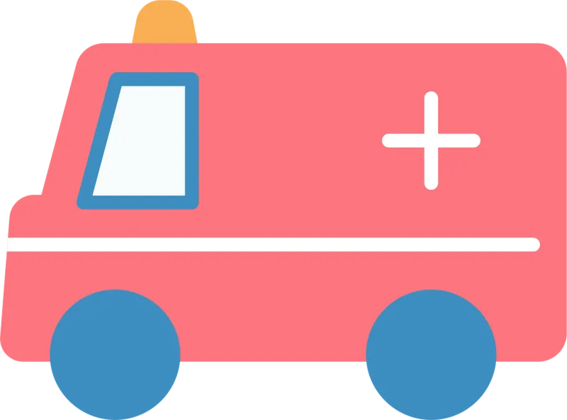 Ambulance Medical Icon Stickdatei – Fahrzeuge