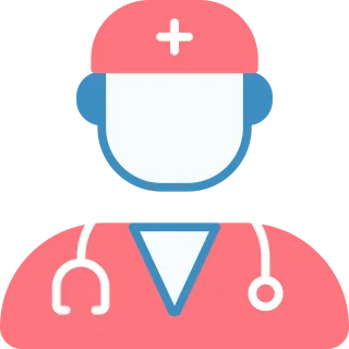 Doctor Icon Clinic Stickdatei