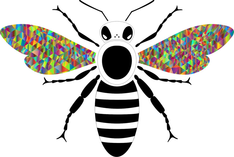 Bee Insect Animal Stickdatei – Tiere