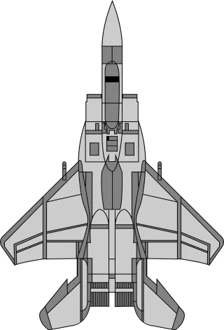 Fighter plane Military Bomber Stickdatei – Kinder