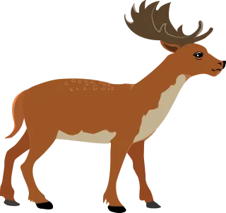Animal Deer Icon Stickdatei