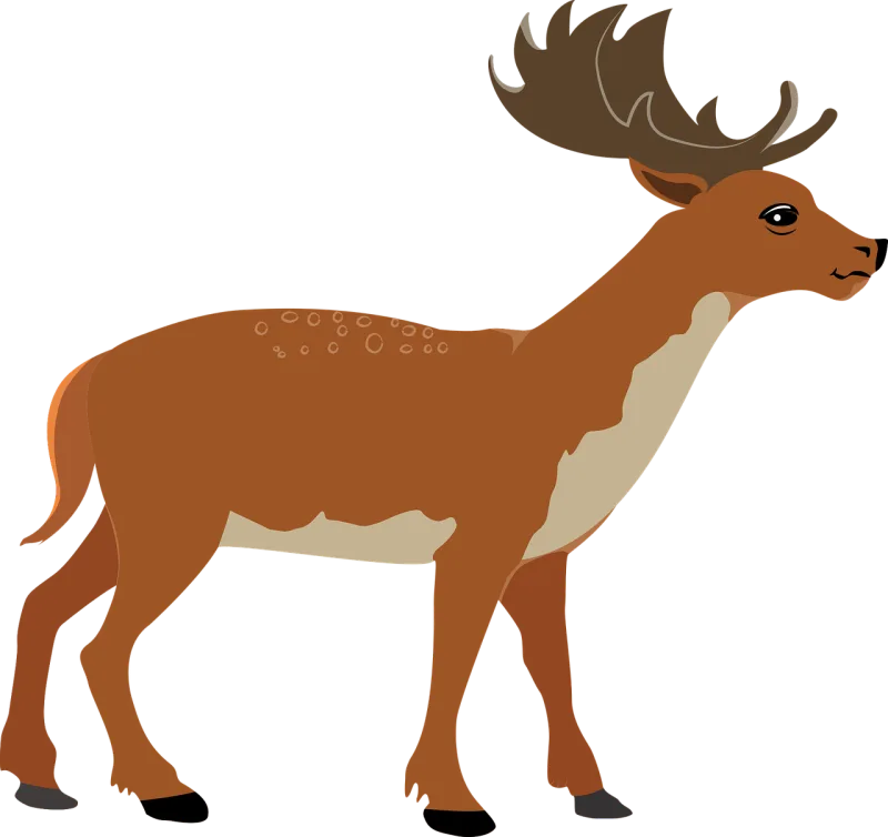 Animal Deer Icon Stickdatei – Tiere