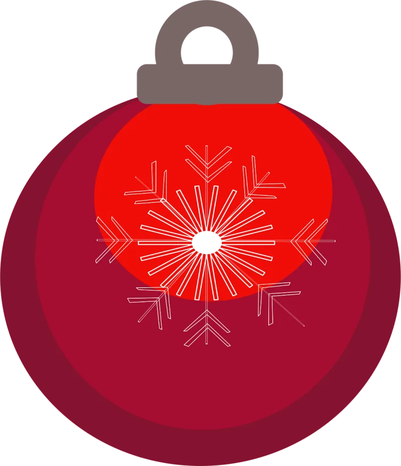 Bauble Ball Ornament Stickdatei – Weihnachten