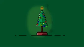 Christmas Christmas tree Lights Stickdatei