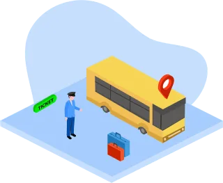 Bus Driver Vehicle Stickdatei
