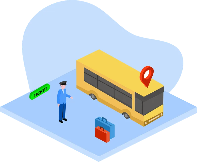 Bus Driver Vehicle Stickdatei – Fahrzeuge
