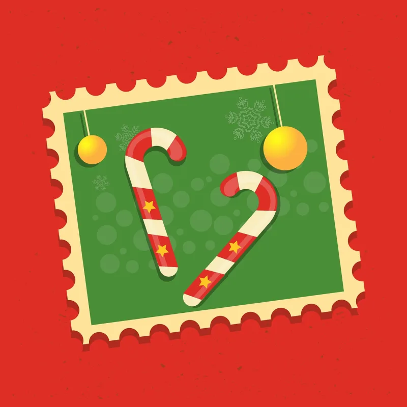 Candy Decoration Christmas Stickdatei – Essen & Trinken