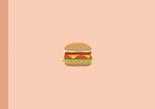 Burger Food Eat Stickdatei