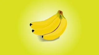 Bananas Fruit Food Stickdatei – Essen & Trinken
