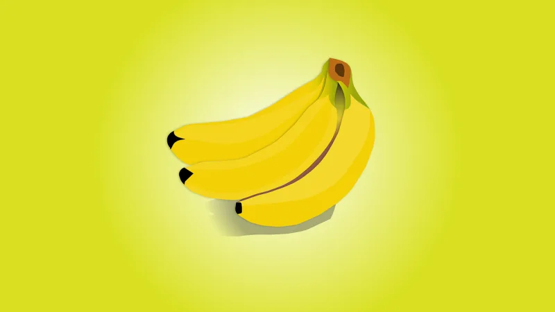 Bananas Fruit Food Stickdatei – Essen & Trinken