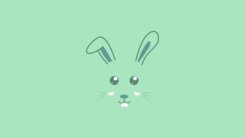 Rabbit Bunny Cartoon Stickdatei – Tiere