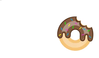 Doughnut Food Dessert Stickdatei