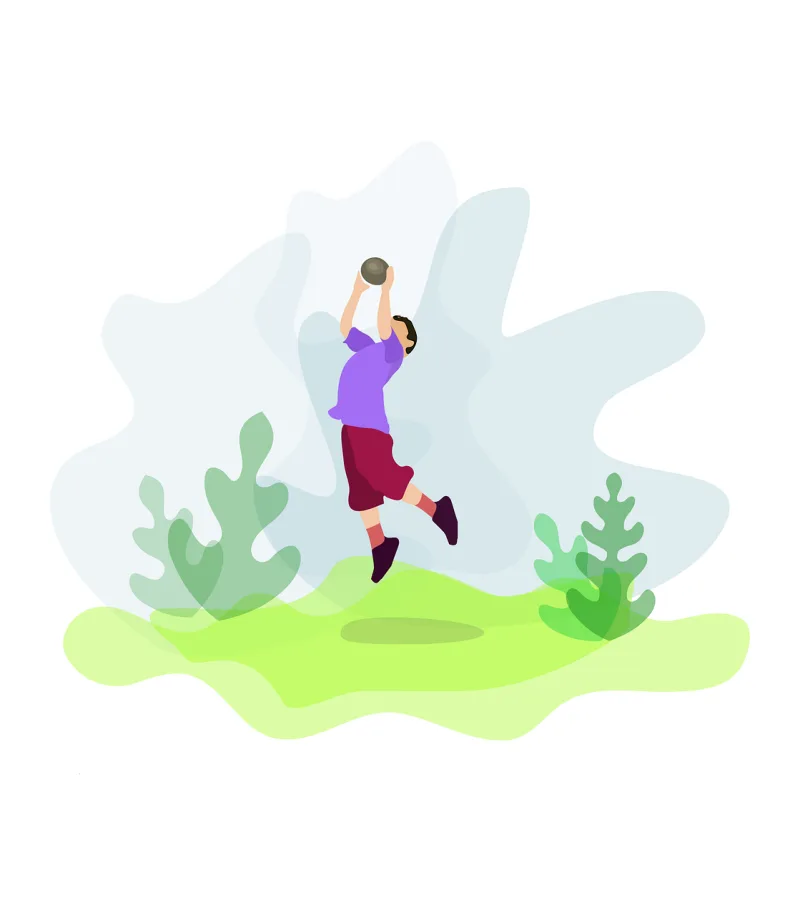 Playground Children Boy Stickdatei – Sport