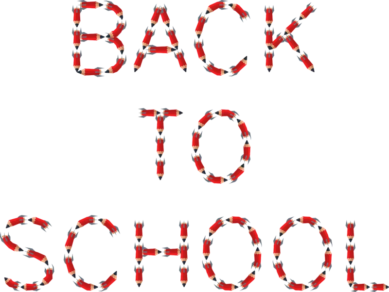 Back to school Pencil Rocket Stickdatei – Kinder