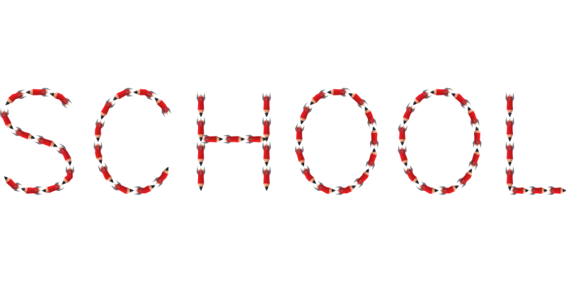 Pencil Rocket Typography Stickdatei – Kinder