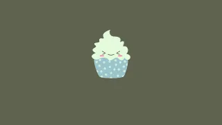 Cupcake Smiley Emoticon Stickdatei