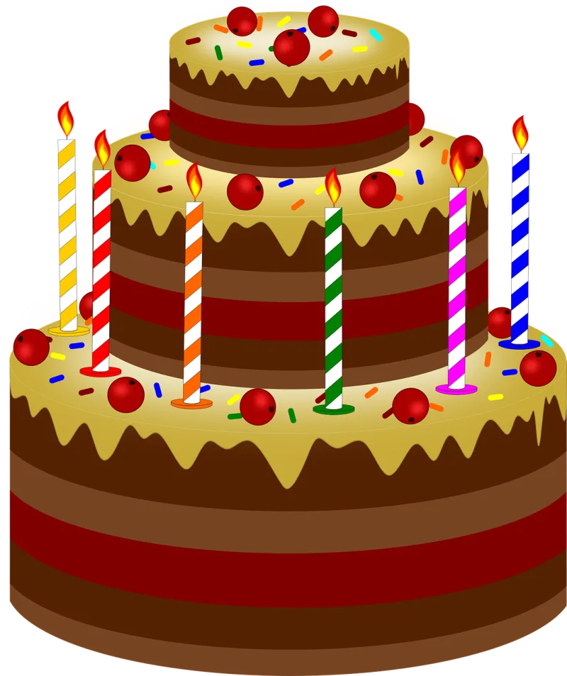 Cake Holiday Chocolate Stickdatei – Essen & Trinken