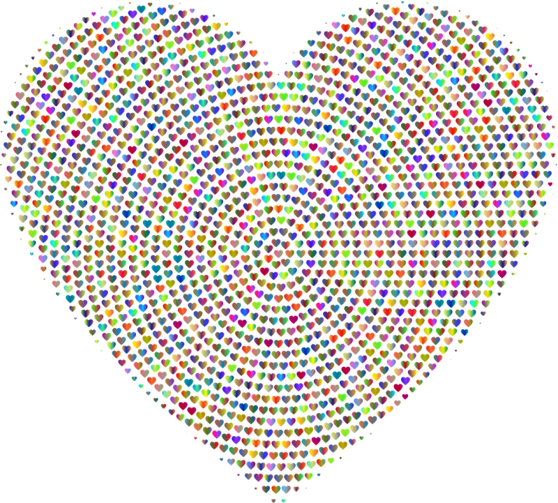 Love Heart Romance Stickdatei – Herzen & Liebe