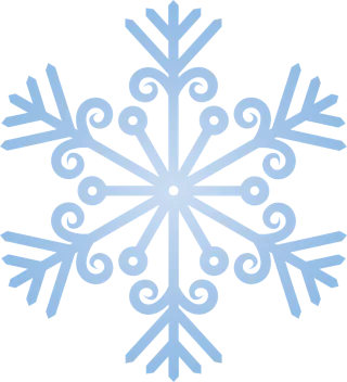 Snowflake Blue Snow Stickdatei