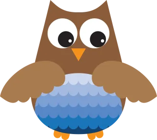 Owl Boy Cute Stickdatei