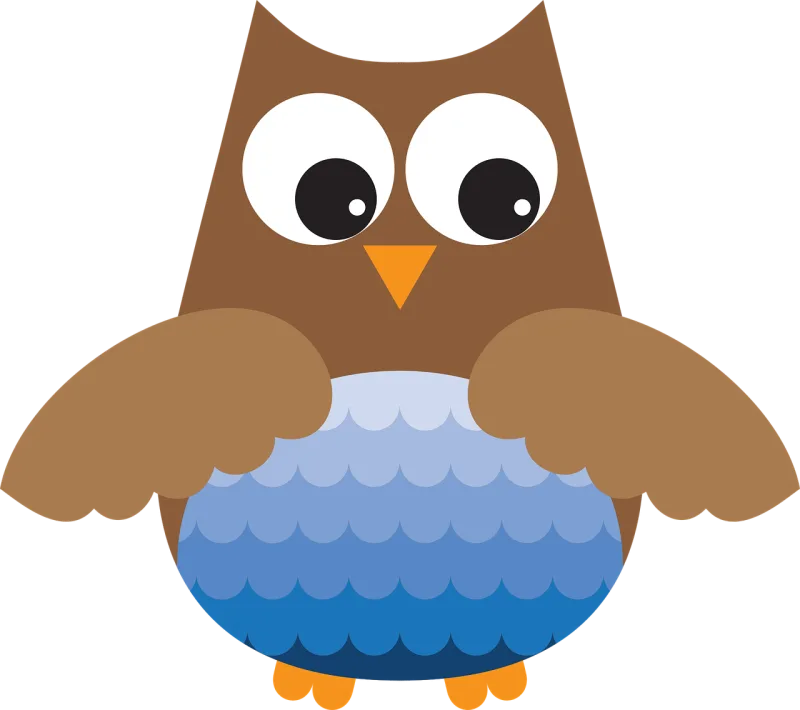 Owl Boy Cute Stickdatei – Tiere