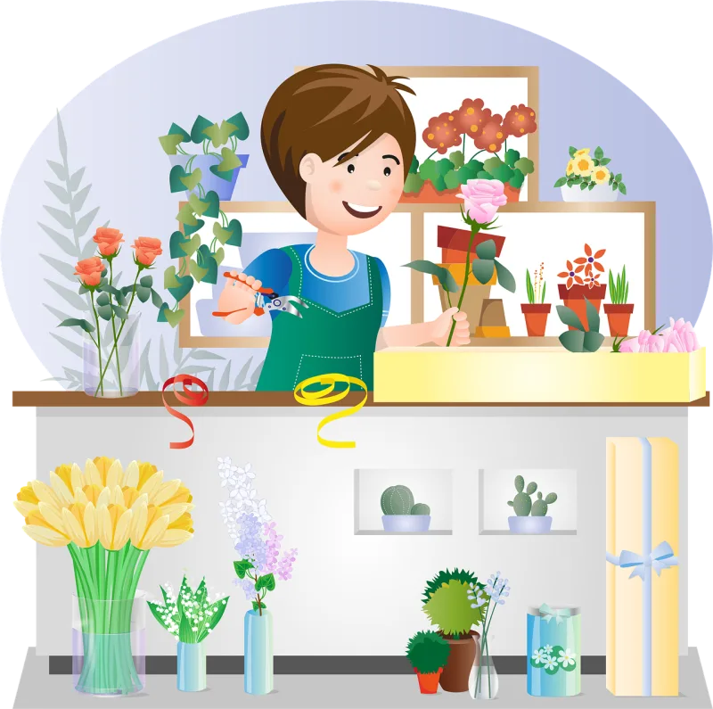 Flowers Florist Flower shop Stickdatei – Weihnachten