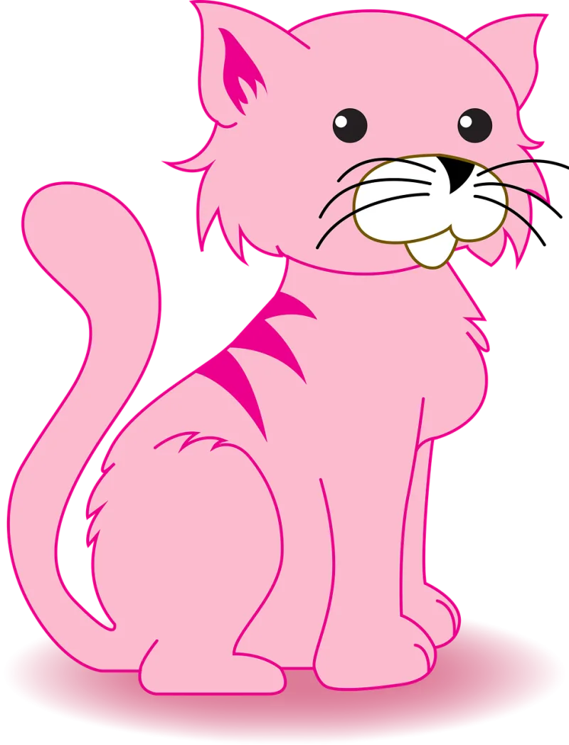 Cat Rose Animated Stickdatei – Blumen