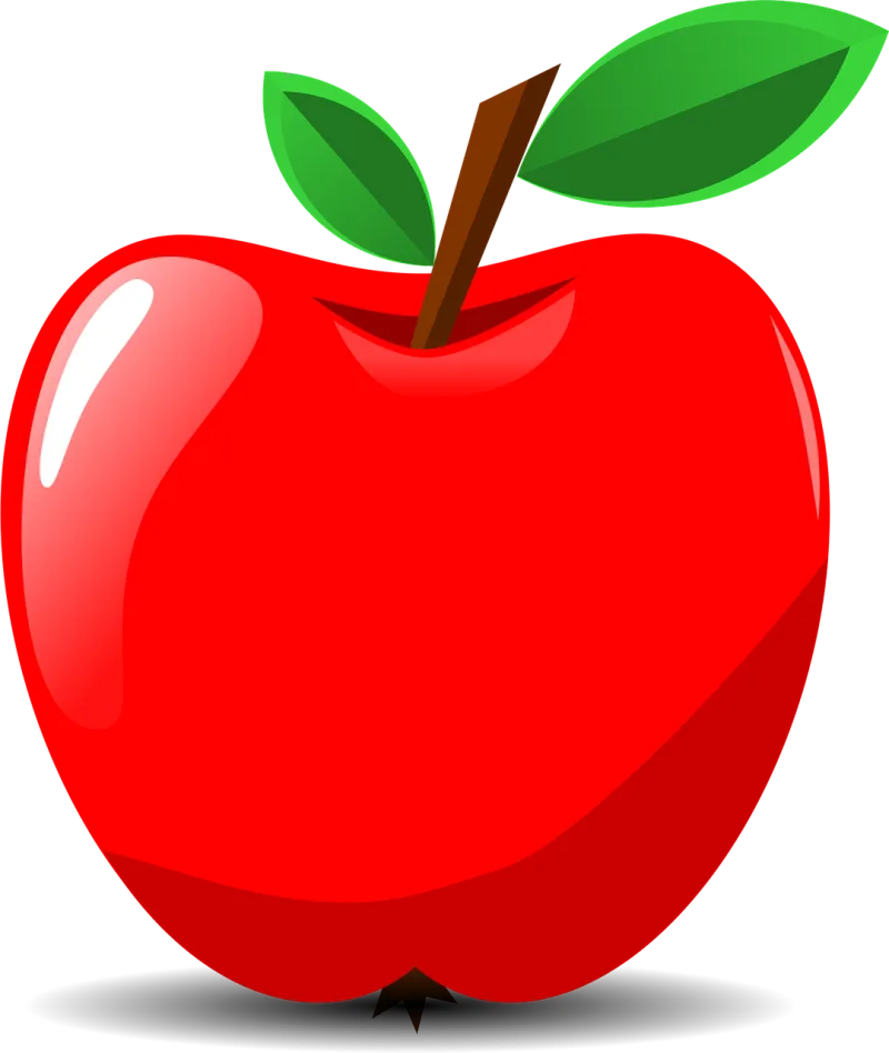 Apple Fruit Food Stickdatei – Essen & Trinken
