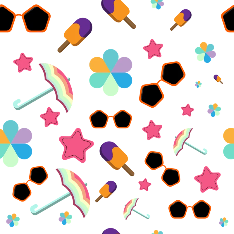Exotic Fashion Geometric Stickdatei – Kinder